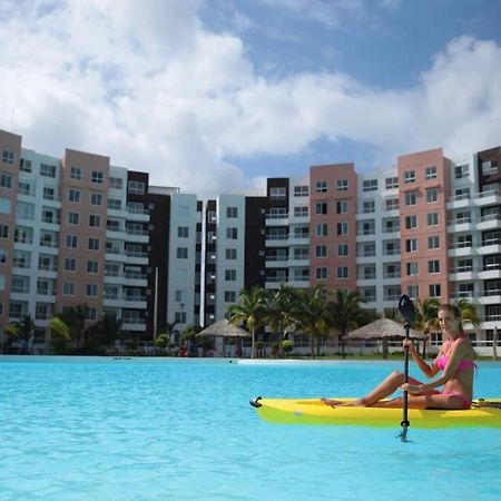 Departamento Con Laguna Artificial แคนคูน ภายนอก รูปภาพ