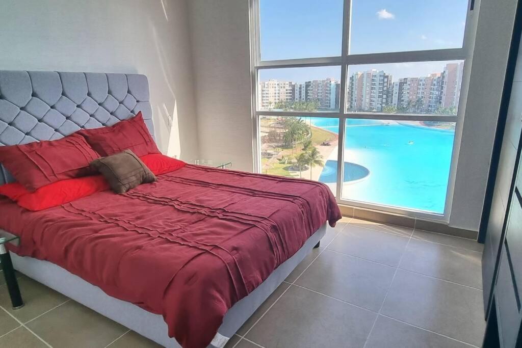 Departamento Con Laguna Artificial แคนคูน ภายนอก รูปภาพ