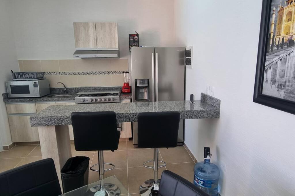 Departamento Con Laguna Artificial แคนคูน ภายนอก รูปภาพ