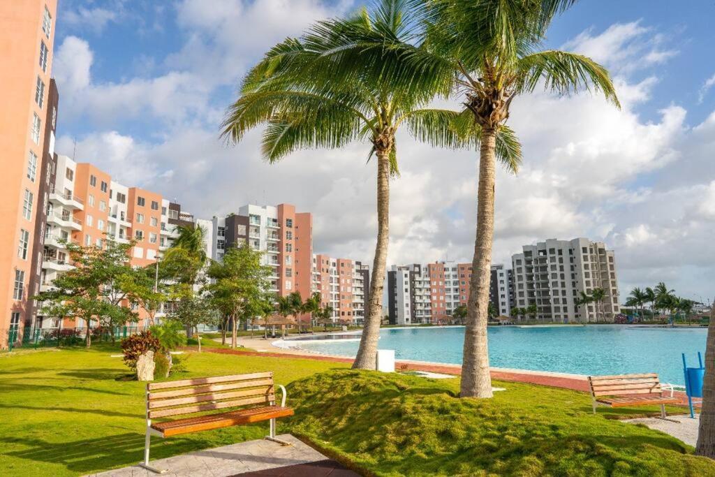 Departamento Con Laguna Artificial แคนคูน ภายนอก รูปภาพ