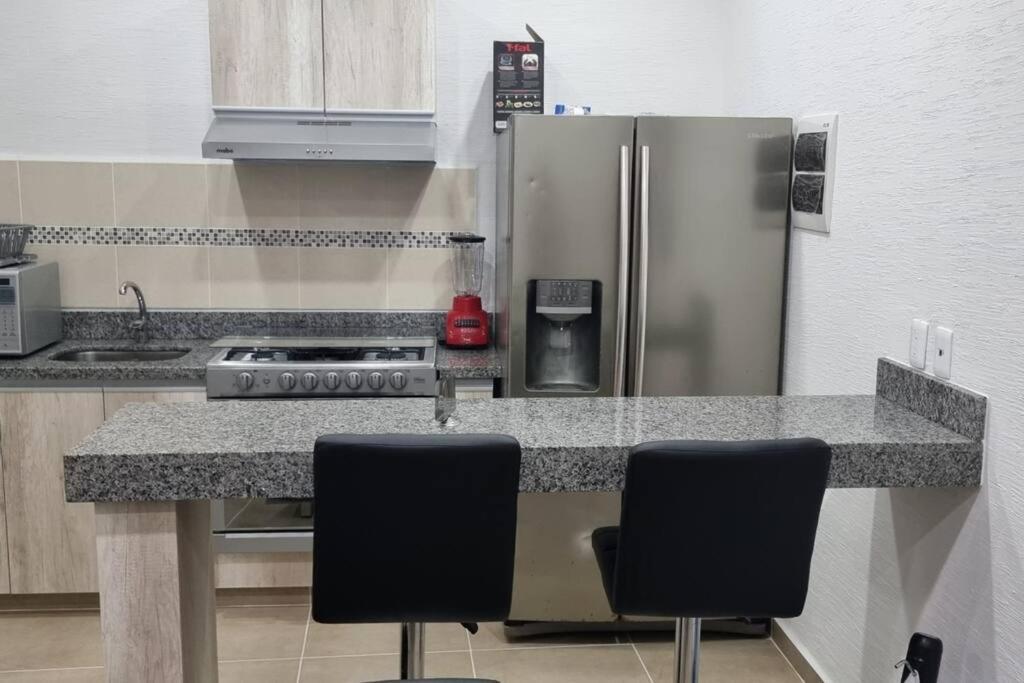 Departamento Con Laguna Artificial แคนคูน ภายนอก รูปภาพ