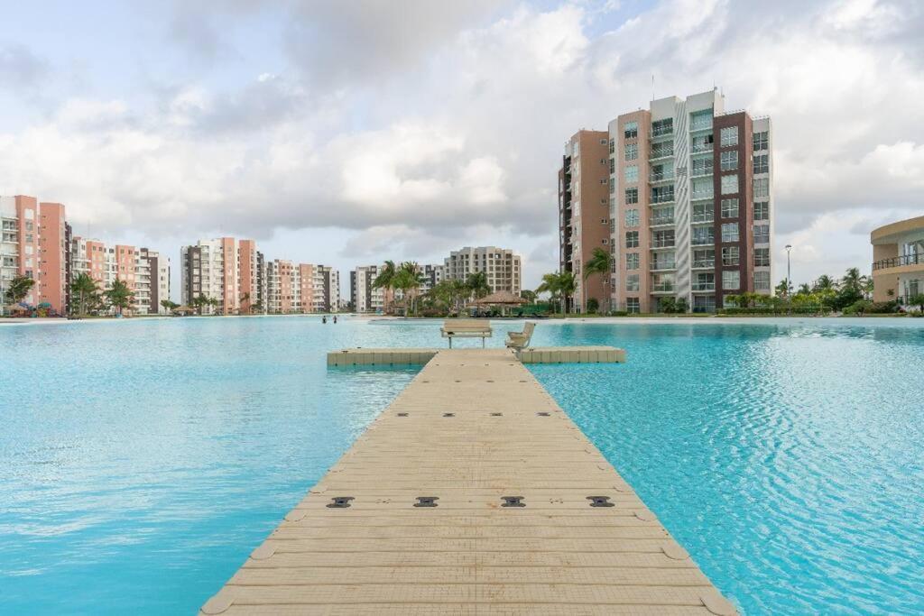Departamento Con Laguna Artificial แคนคูน ภายนอก รูปภาพ